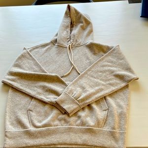 Calvin Klein cashmere and wool hoodie.